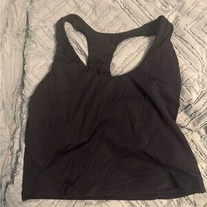 Black Racerback Tank Top with built in bra Carrie underwood brand Calia